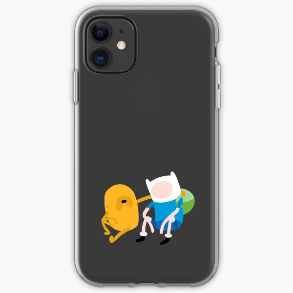 Minimal Finn and Jake iPhone Soft Case