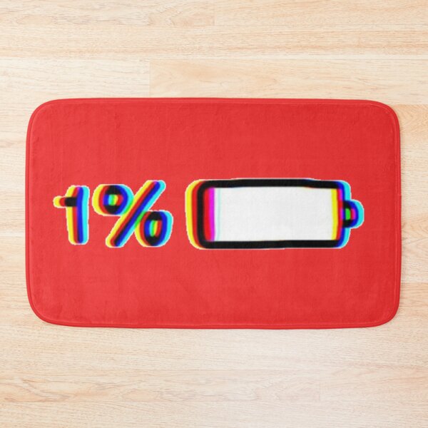 Item preview, 1% Battery designed and sold by one-broke-kid.