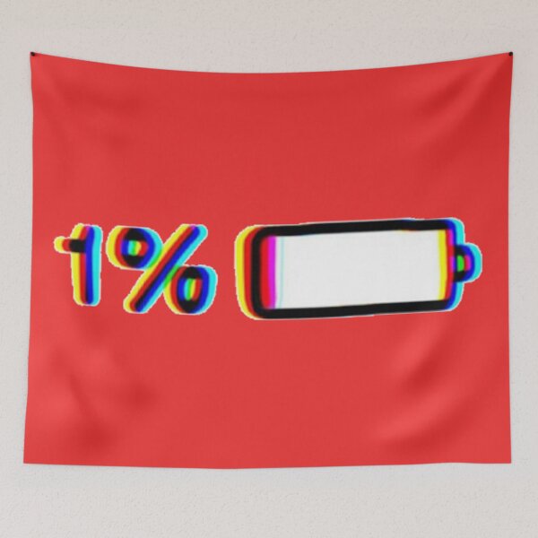 Item preview, 1% Battery designed and sold by one-broke-kid.