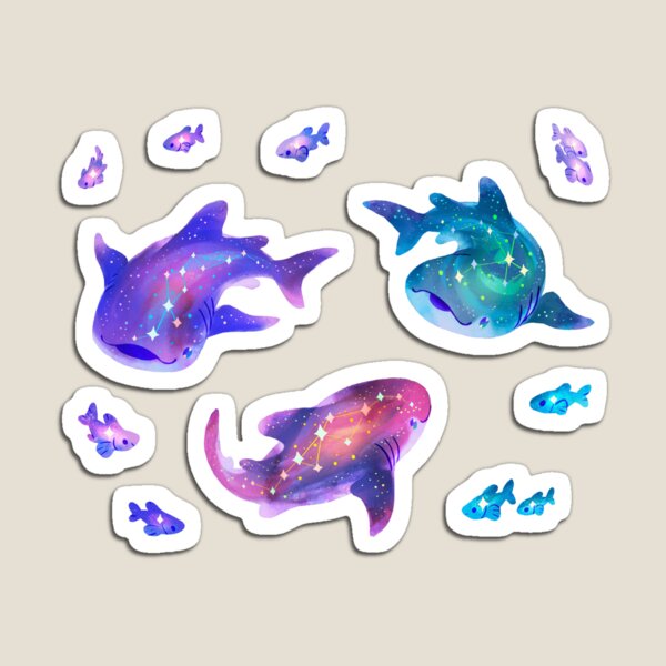 Cosmic Whale Shark Magnet