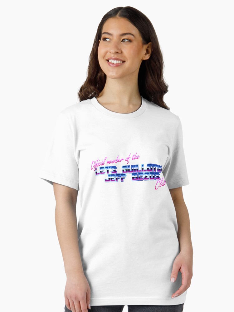 Thumbnail 2 of 7, Essential T-Shirt, Official Member of the Let's Guillotine Jeff Bezos Club designed and sold by ArcherCreations.