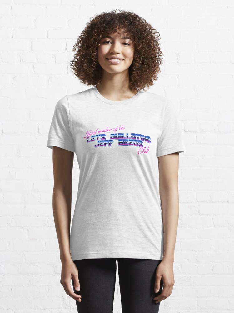 Alternate view of Official Member of the Let's Guillotine Jeff Bezos Club Essential T-Shirt