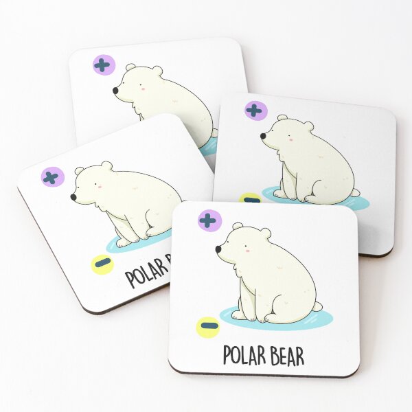 Item preview, Polar Bear Funny Physic Bear Puns  designed and sold by punnybone.