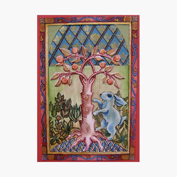Artikel-Vorschau von Blaues Kaninchen & Orangenbaum, designt und verkauft von MegJay.
