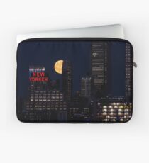 Blue Moon over The Apple Laptop Sleeve