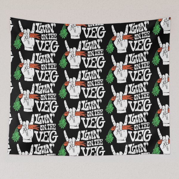 Item preview, Livin' on the Veg designed and sold by getpressedshirt.