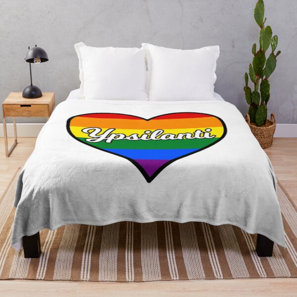 Item preview, Ypsilanti Michigan Gay Pride Heart designed and sold by fearcity.