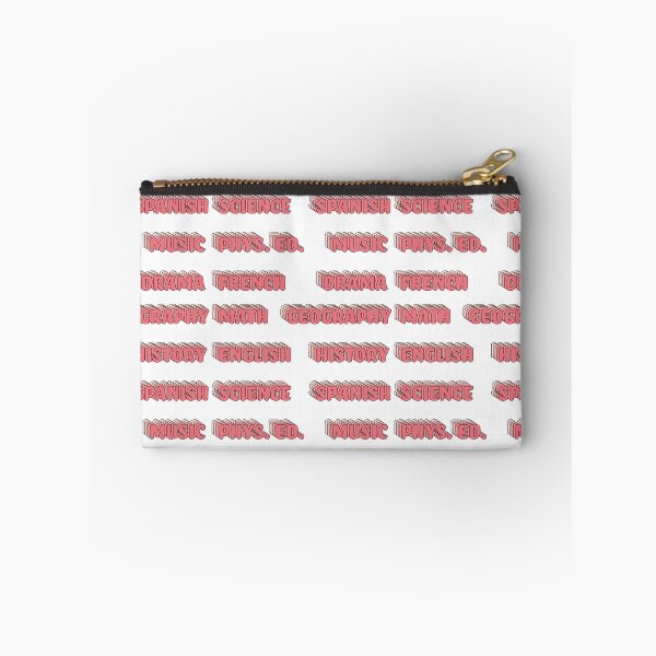 Item preview, Rad Coral School Subject Sticker Pack designed and sold by The-Goods.