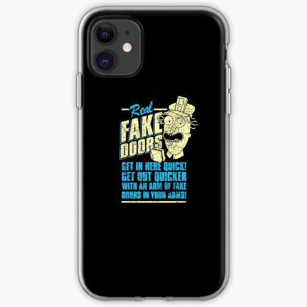 Real Fake Doors Ad iPhone Soft Case