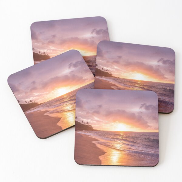 Item preview, Purple Beach Sunset  designed and sold by newburyboutique.