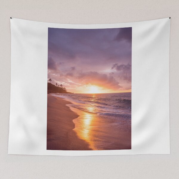 Item preview, Purple Beach Sunset  designed and sold by newburyboutique.