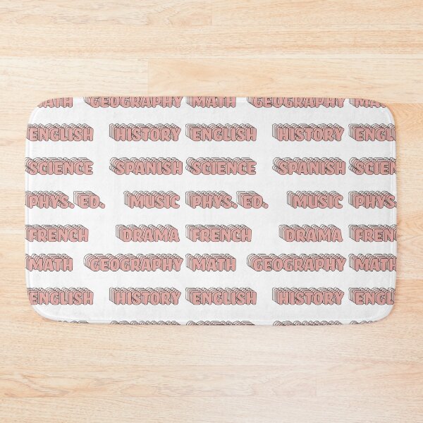 Item preview, Rad Peach School Subject Sticker Pack designed and sold by The-Goods.