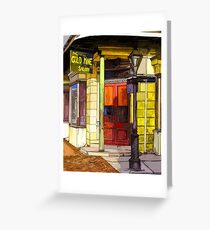 Gold Mine Saloon Greeting Card