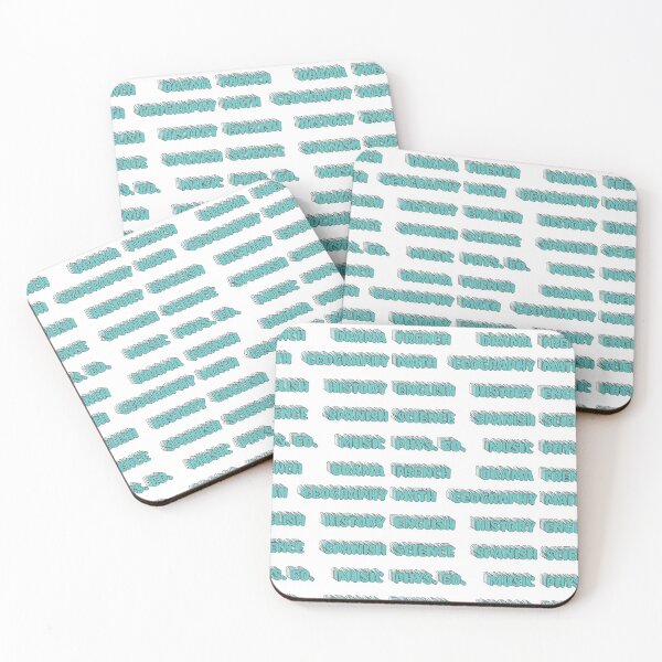 Item preview, Rad Teal School Subject Sticker Pack designed and sold by The-Goods.