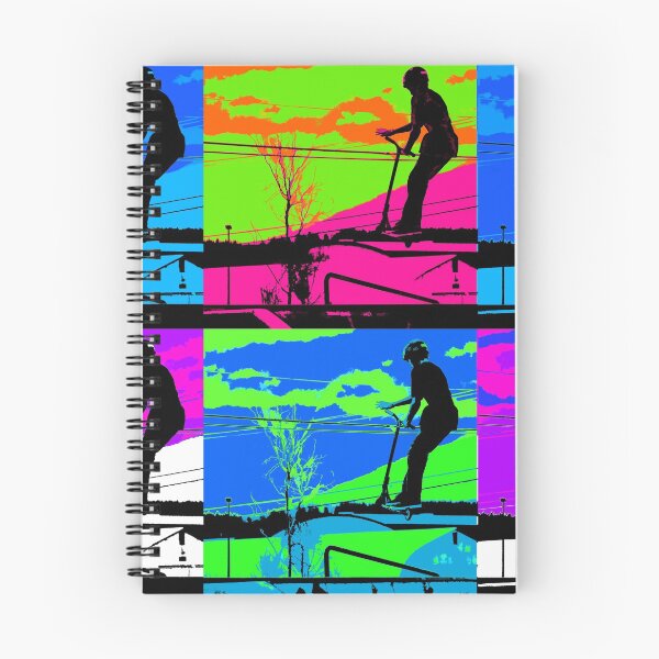 Item preview, Up and Over - Stunt Scooter  designed and sold by NaturePrints.