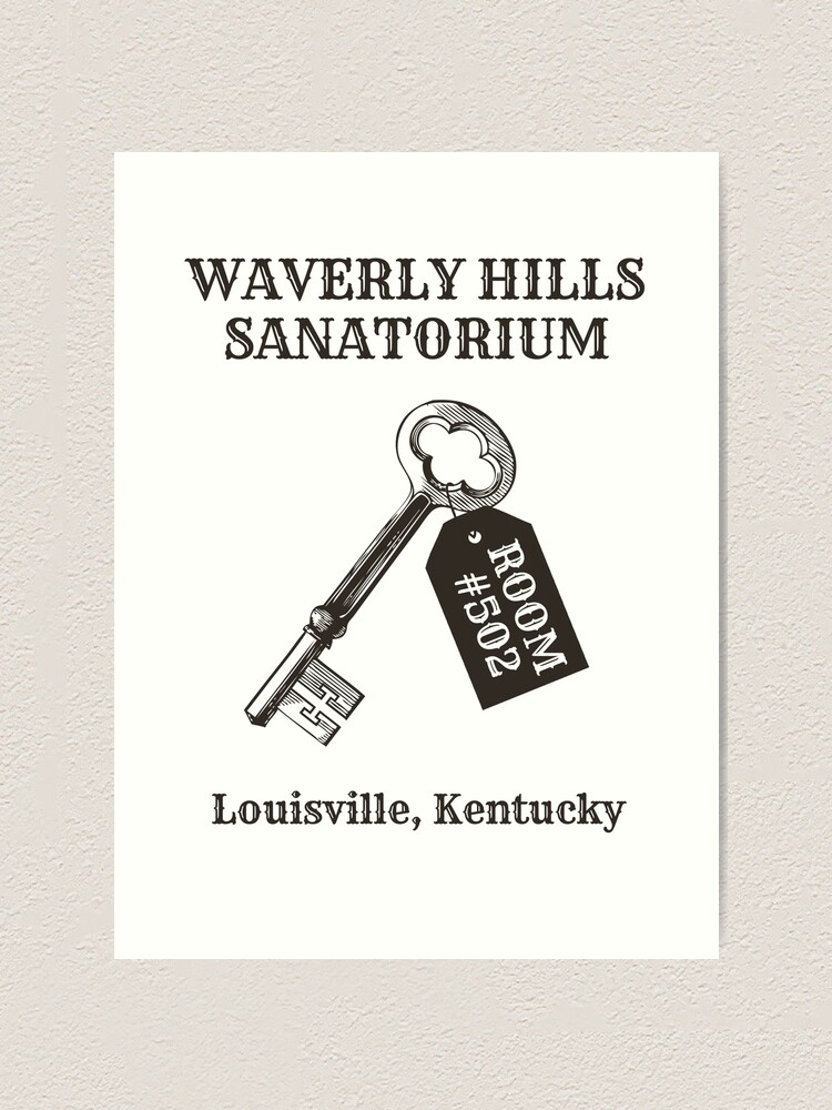 Alternate view of Waverly Hills Sanatorium Room 502 Art Print