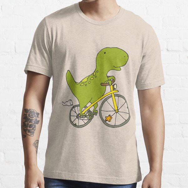 Dinosaur On A Scooter! Men's T-Shirt