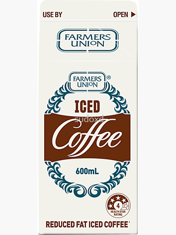 farmers union iced coffee t shirt