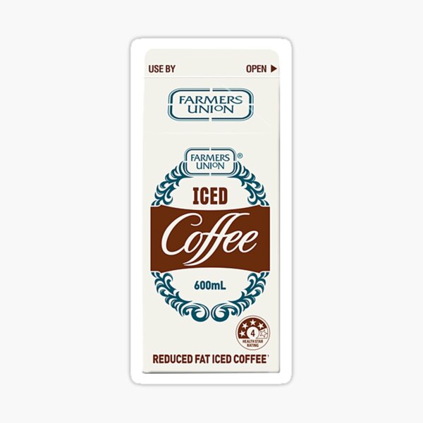 Farmers Union Iced Coffee Sticker