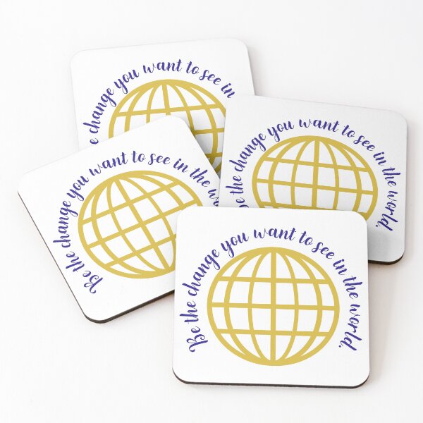Item preview, Be the change you want to see in the world designed and sold by Hilbert72.