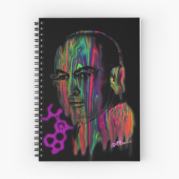 Item preview, Albert Hoffman LSD Portrait designed and sold by Dark Threads.