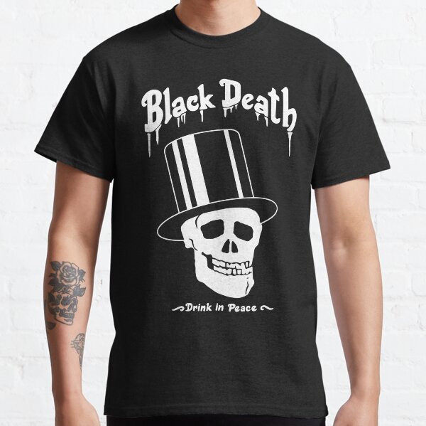 Black Death Vodka Slash Guns N Roses Camiseta clásica