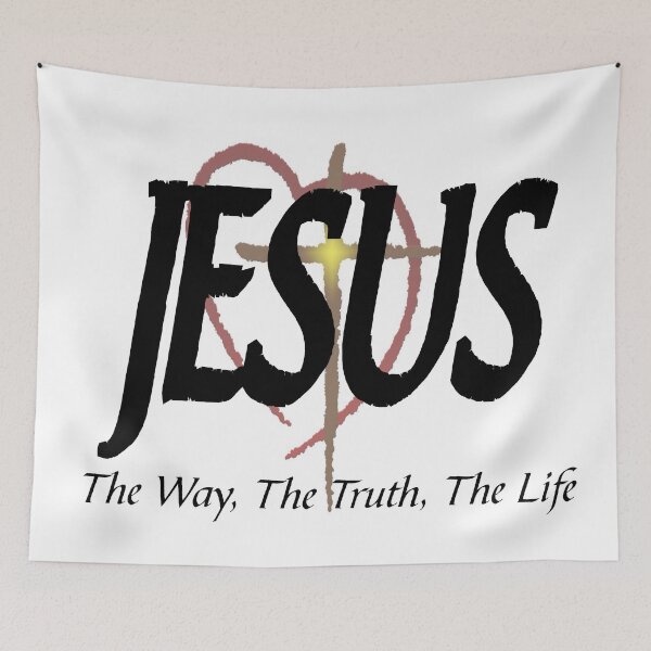 Item preview, JESUS: THE WAY, THE TRUTH, THE LIFE designed and sold by CalliopeSt.