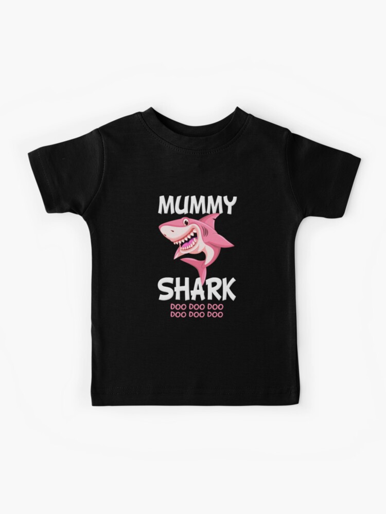 mummy shark t shirt