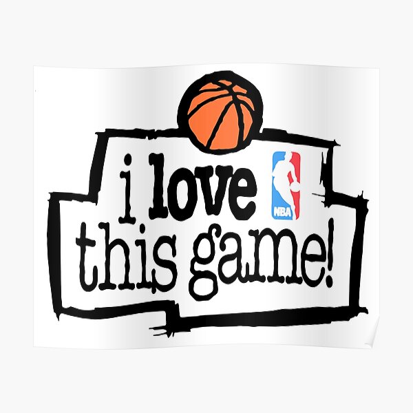 Love for the Game Poster with Your Photo, Zazzle