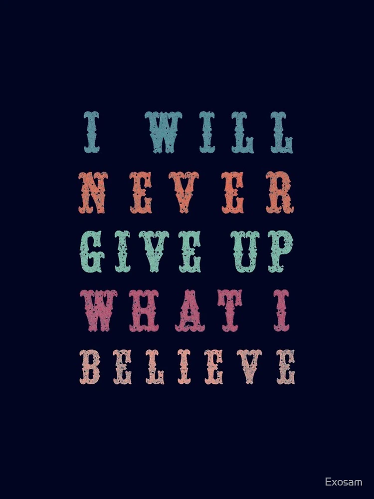 Thumbnail 4 of 4, iPhone Case, Never Give Up Typography designed and sold by Exosam.