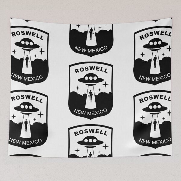Item preview, ROSWELL NEW MEXICO UFO CONSPIRICY PATCH designed and sold by JamesandLuis.