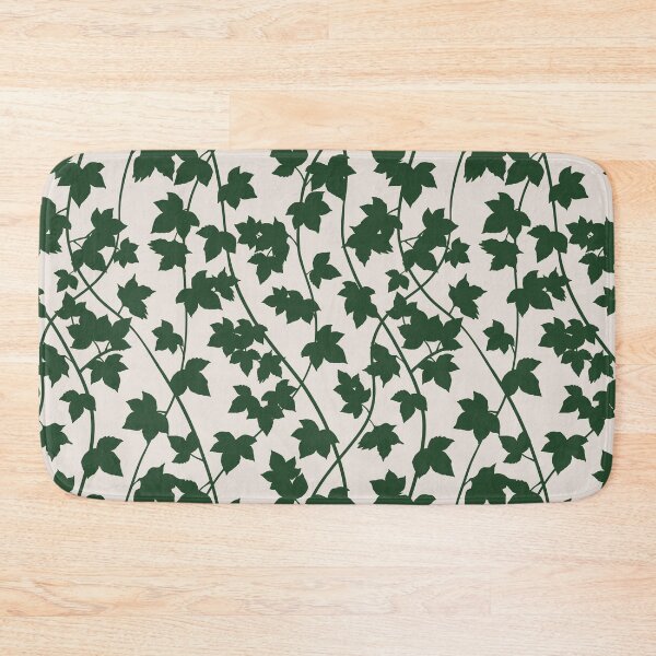 Item preview, Green leaf vines pattern designed and sold by patternsbymira.