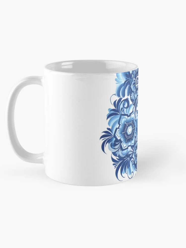 Thumbnail 5 of 6, Coffee Mug, Snowflakes designed and sold by irishkalia.
