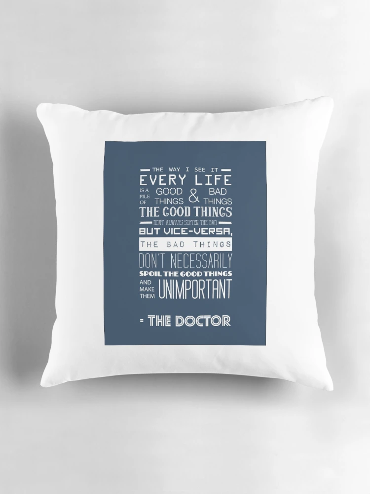 Thumbnail 3 of 4, Pillow, The Doctor designed and sold by AndreaLAN10.