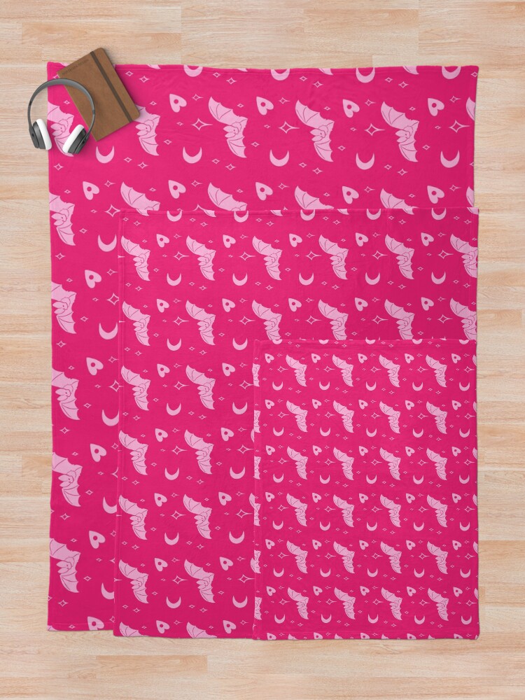 Alternate view of Bats forever! Throw Blanket