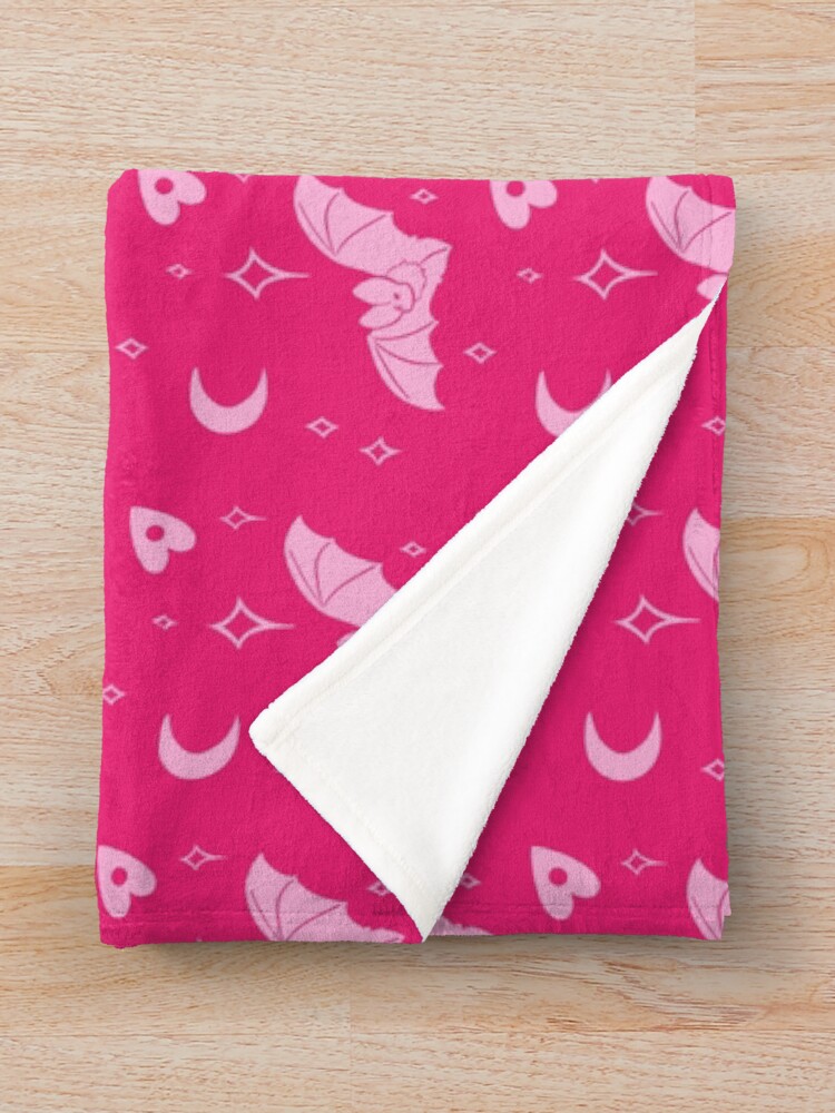 Alternate view of Bats forever! Throw Blanket
