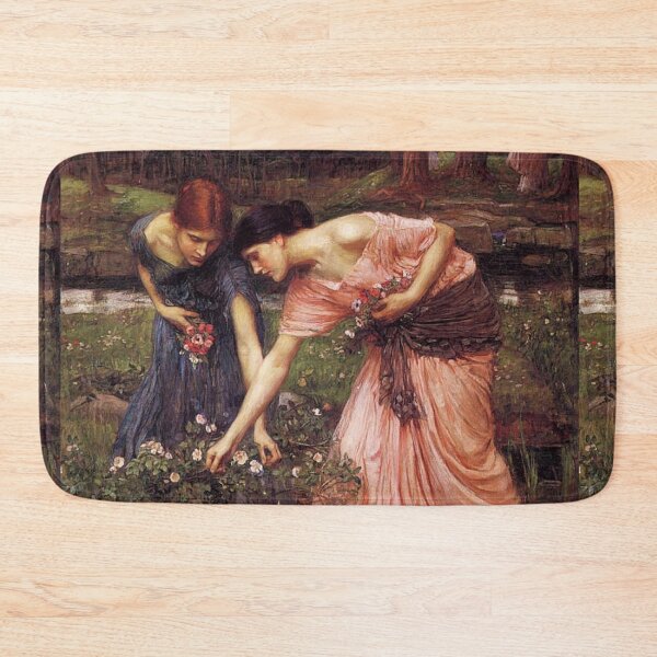 Item preview, Flower pickers by Dante Gabriel Rossetti  designed and sold by Vintage Designs +.