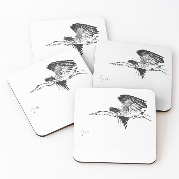 Item preview, Garza volando dibujo designed and sold by MikeJory.