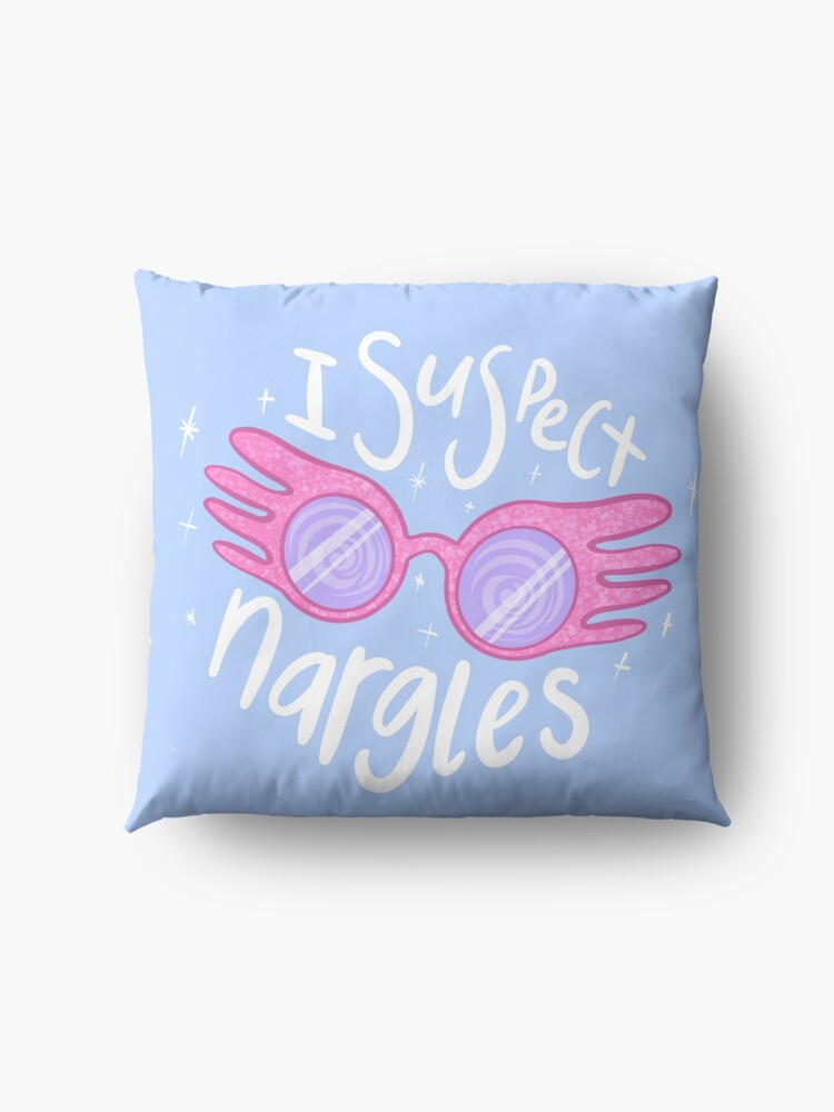 Alternate view of I suspect Nargles - Luna Lovegood Floor Pillow