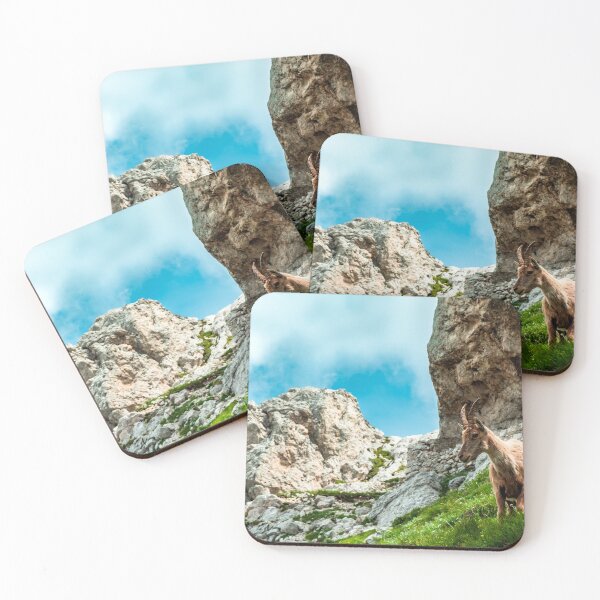 Item preview, Steinbocks in the Julian alps designed and sold by zakaz86.