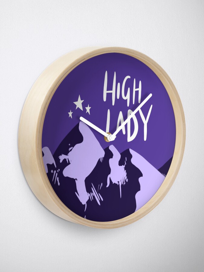 Alternate view of High Lady of the Night Court Clock