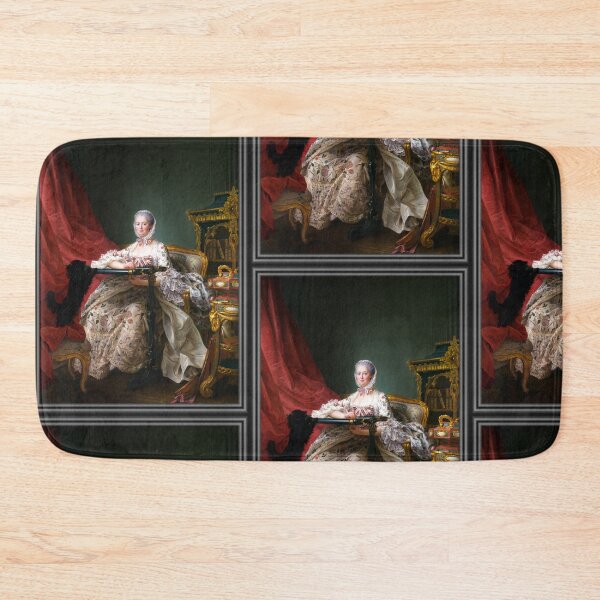 Item preview, Portrait of Madame de Pompadour at her Tambour Frame by François Hubert Drouais designed and sold by Xzendor7 Digital Art Creations.