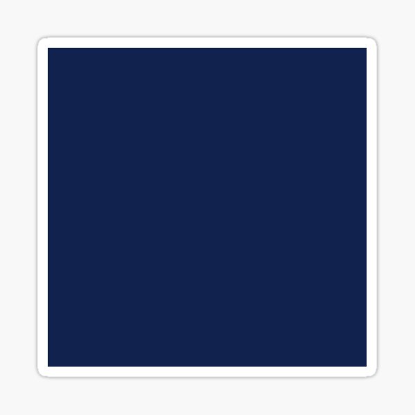 "Navy Blue" Sticker by Dareimages Redbubble