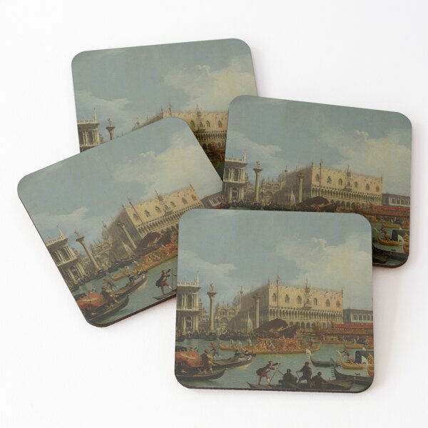 Item preview, Bucentaur's return to the pier by the Palazzo Ducale - Giovanni Antonio Canal designed and sold by justonedesign.