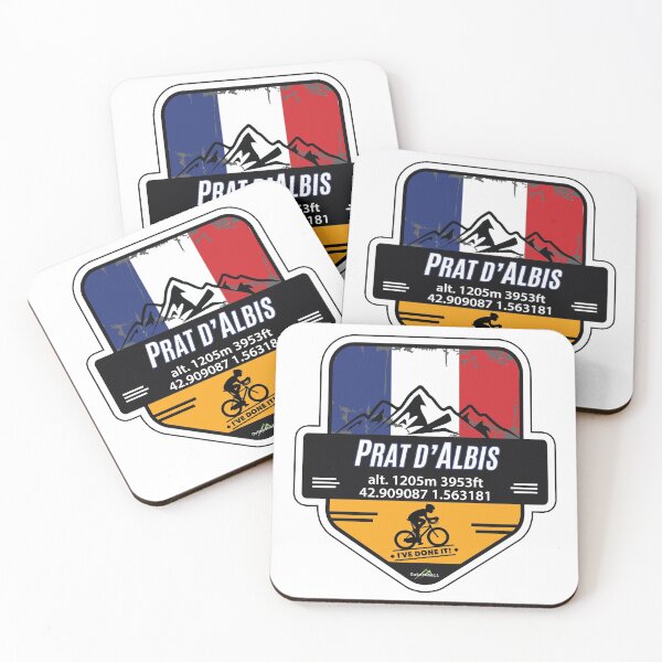 Item preview, Prat d'Albis Foix Cycle Sticker & T-Shirt - Ive Done It! designed and sold by OuterShellUK.