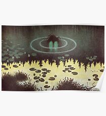 Postcard Theodor Kittelsen Nøkken Poster