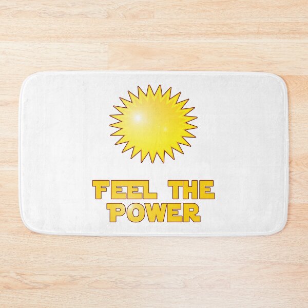 Item preview, Feel The Power - Sun Light - Solar Life PV T-Shirt Decal designed and sold by deanworld.