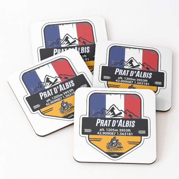 Item preview, Prat d'Albis Foix Motorcycle T-Shirt & Sticker Pyrénées - Ive Done It!  designed and sold by OuterShellUK.