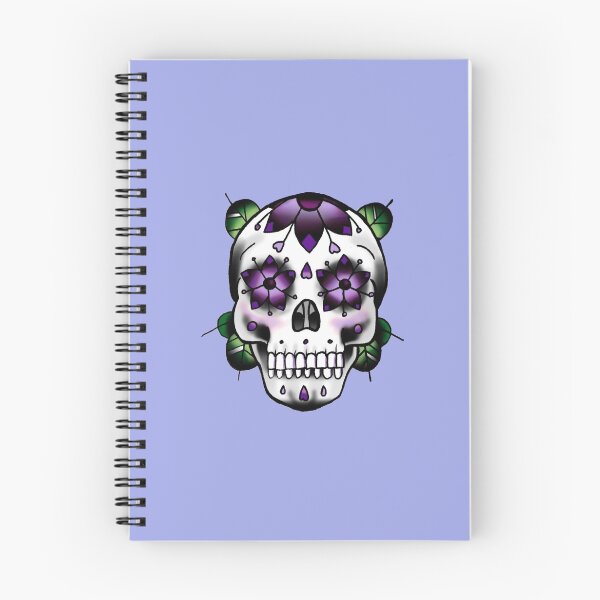 Item preview, Sugar Skull - Purple designed and sold by everchangingINK.