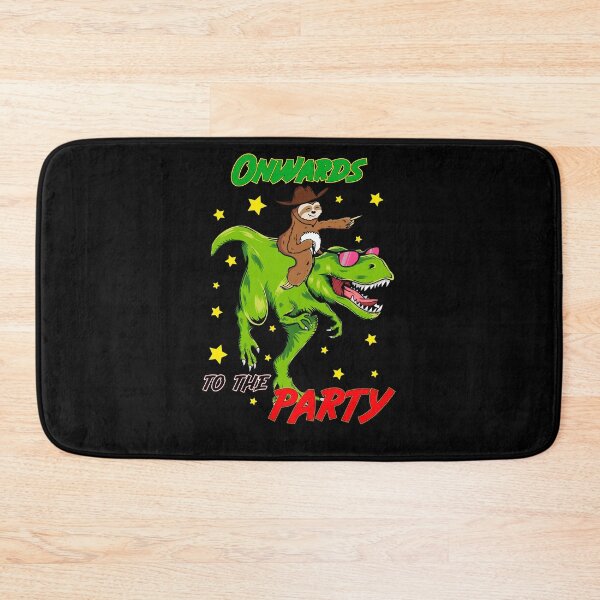 Item preview, Onwards To The Party Dinosaur Sloth Design designed and sold by Basti09.